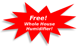 Free Humidifier with purchase of new furnace and air conditioner combo package